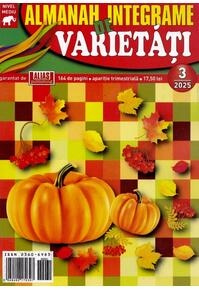 Copertă produs Almanah integrame de varietăți, nr. 3/ 2025