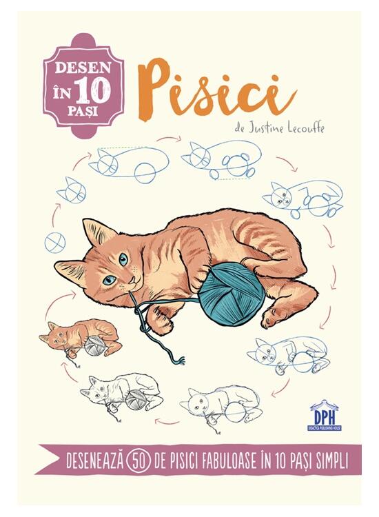 Copertă produs Desen &icirc;n 10 pași. Pisici - gallery big 1