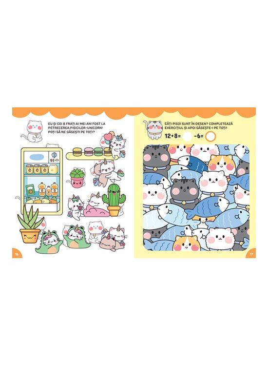 Copertă produs Kawaii Carte cu activități. Pisicuțe adorabile - gallery big 5