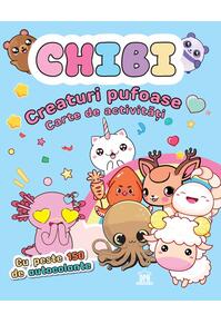Copertă produs Chibi. Creaturi pufoase. Carte de activități