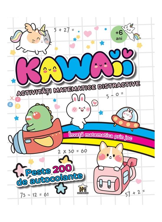 Copertă produs Kawaii. Activități matematice distractive - gallery big 1