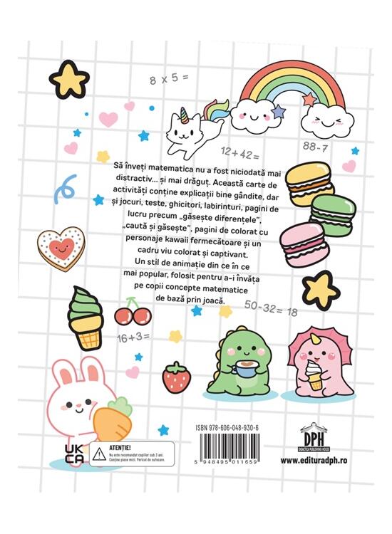 Copertă produs Kawaii. Activități matematice distractive - gallery big 2