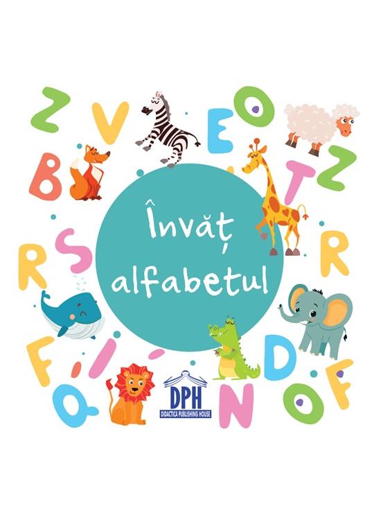 Copertă produs &Icirc;nvăț alfabetul - carte pliată - gallery big 1