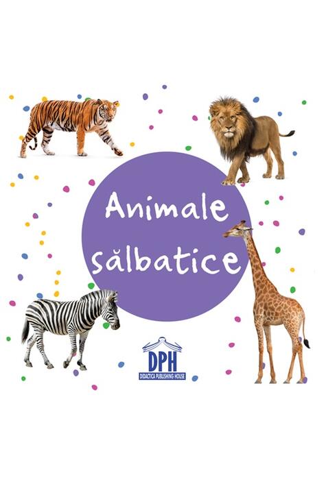 Copertă produs Animale sălbatice - carte pliată