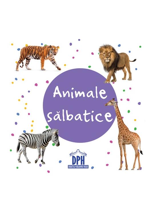 Copertă produs Animale sălbatice - carte pliată - gallery big 1