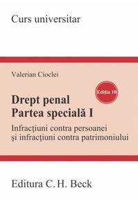 Copertă produs Drept penal. Partea specială I. Ediția 10