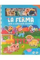 La fermă. Carte cu autocolante senzoriale