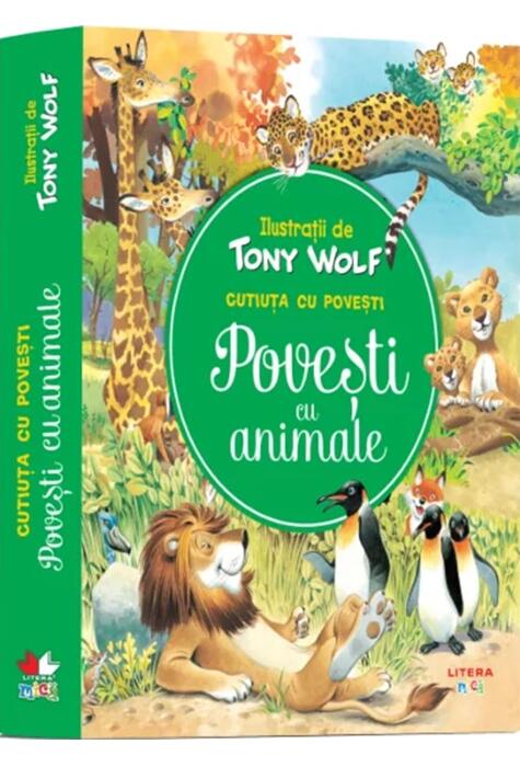 Copertă produs Cutiuța cu povești. Povești cu animale