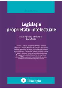 Copertă produs Legislația proprietății intelectuale. Actualizata la 15 septembrie 2025