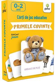 Copertă produs Primele cuvinte (0-2 ani). Cărți de joc educative. EduCard Junior