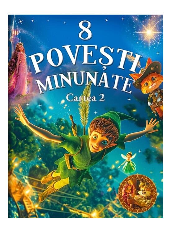 Copertă produs 8 povești minunate. Cartea 2 - gallery big 1