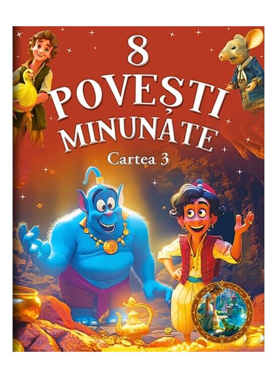 Copertă produs 8 povești minunate. Cartea 3 - gallery big 1