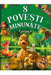 Copertă produs 8 povești minunate. Cartea 4