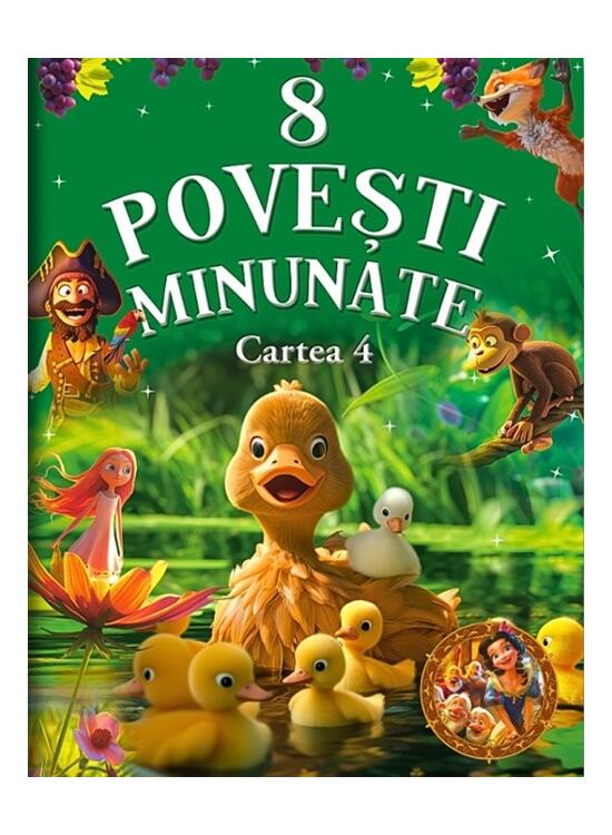 Copertă produs 8 povești minunate. Cartea 4 - gallery big 1