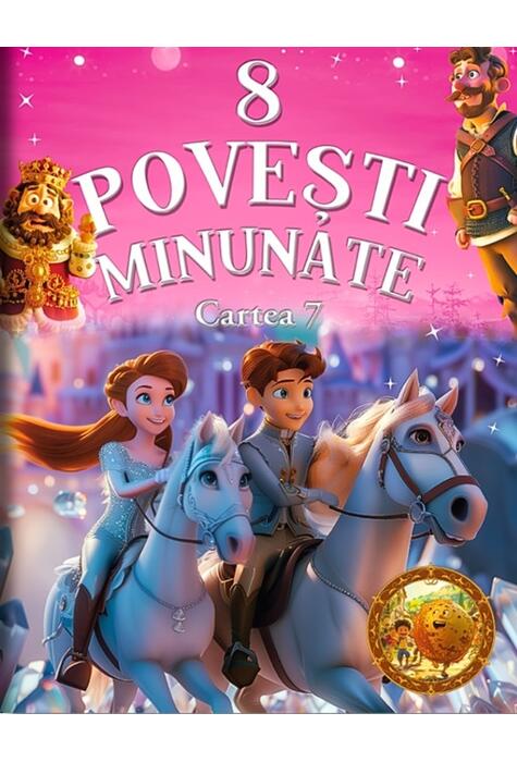 Copertă produs 8 povești minunate. Cartea 7