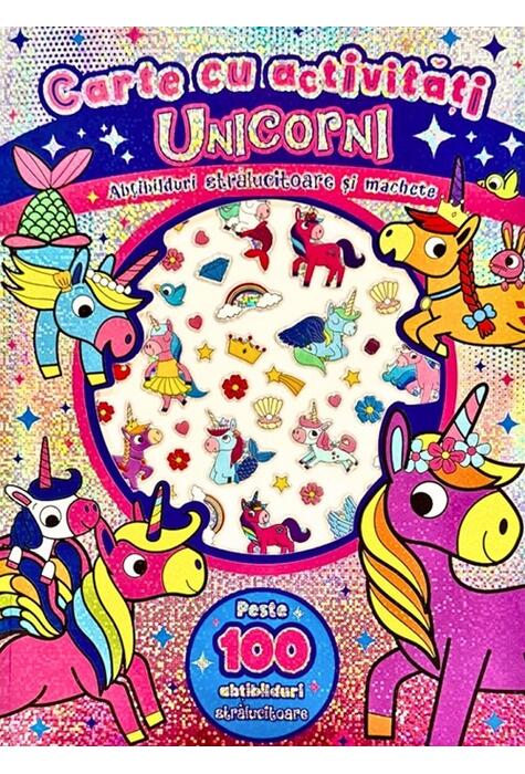 Copertă produs Unicorni. Carte cu activități