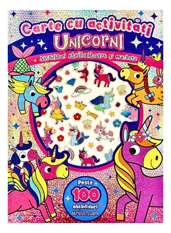 Copertă produs Unicorni. Carte cu activități - gallery big 1