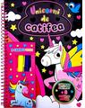Copertă produs Unicorni de catifea. Carte de colorat + 3 carioci neon - thumb 1