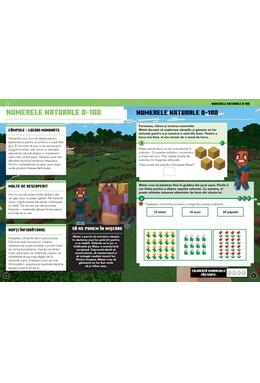 Copertă produs Minecraft - Caiet de matematică 7-8 ani
