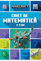 Minecraft - Caiet de matematică 8-9 ani