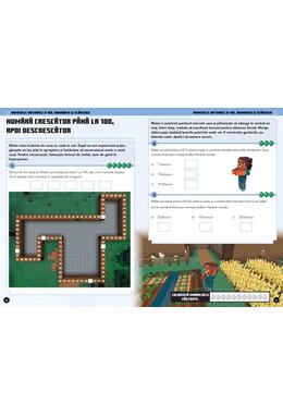 Copertă produs Minecraft - Caiet de matematică 8-9 ani