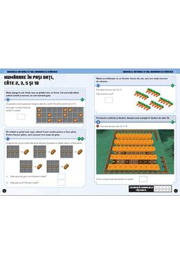 Copertă produs Minecraft - Caiet de matematică 8-9 ani