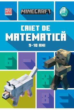 Copertă produs Minecraft - Caiet de matematică 9-10 ani