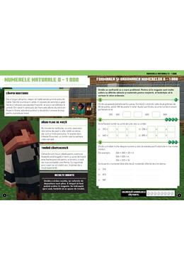 Copertă produs Minecraft - Caiet de matematică 9-10 ani
