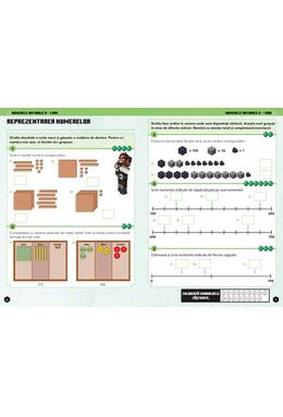 Copertă produs Minecraft - Caiet de matematică 9-10 ani