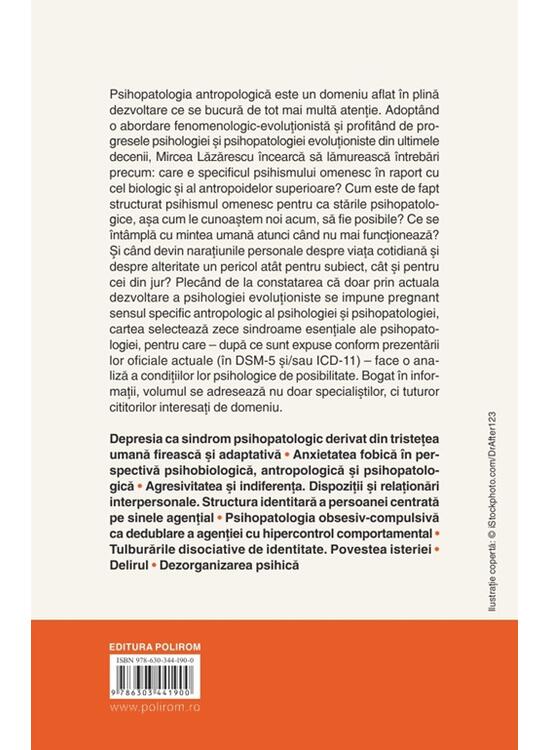 Copertă produs Introducere &icirc;n psihopatologia antropologică - gallery big 2