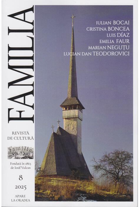 Copertă produs Revista Culturală FAMILIA Nr. 8, 2025