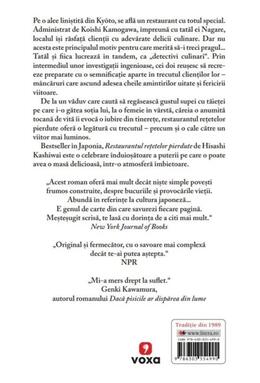 Copertă produs Restaurantul rețetelor pierdute