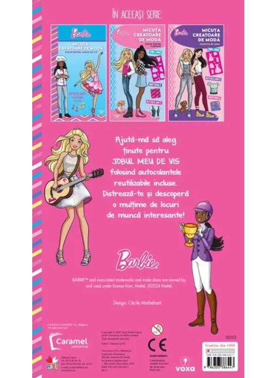 Copertă produs Barbie. Micuța creatoare de modă. &Icirc;n căutarea jobului ideal - gallery big 2