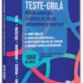 Copertă produs Teste-grilă pentru admiterea la școlile de poliție, jandarmerie și frontieră - gallery small 