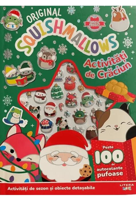 Copertă produs Original Squishmallows. Activități de Crăciun