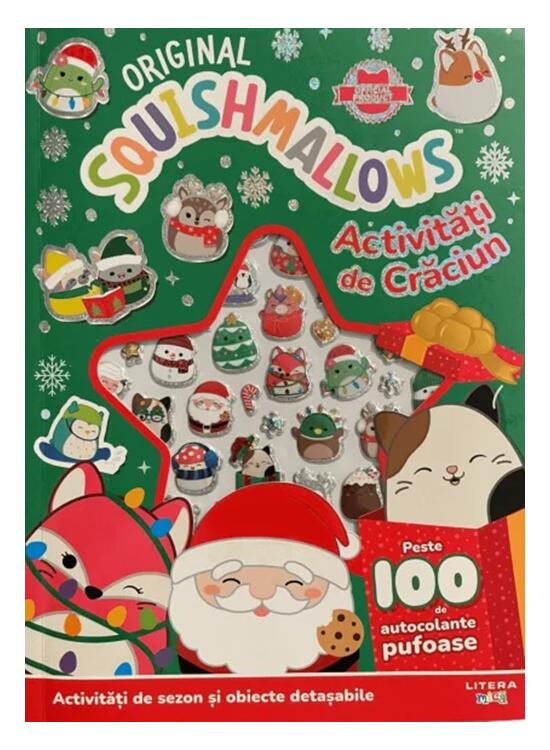 Copertă produs Original Squishmallows. Activități de Crăciun - gallery big 1