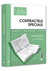 Copertă produs Contractele speciale. Sinteze teoretice, teste-grilă și spețe