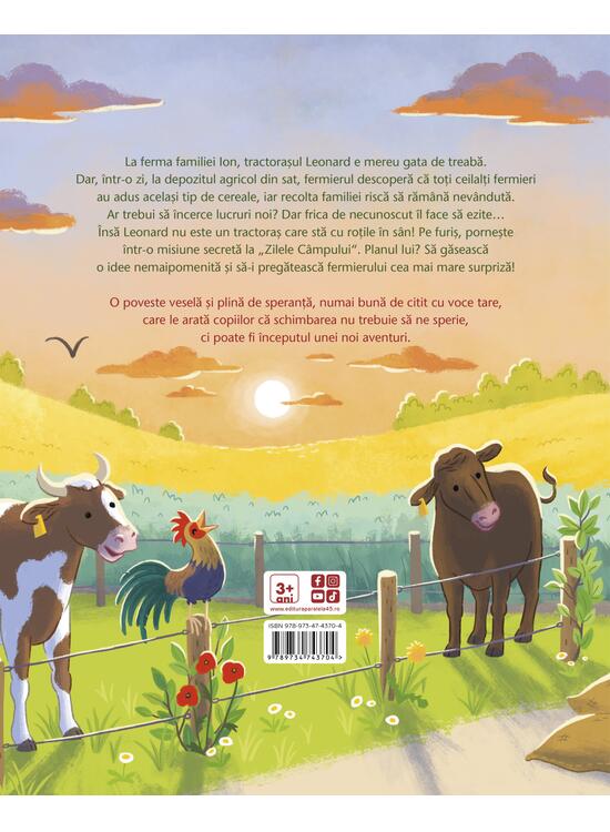 Copertă produs Leonard. Un tractoraș cu un mare secret - gallery big 2