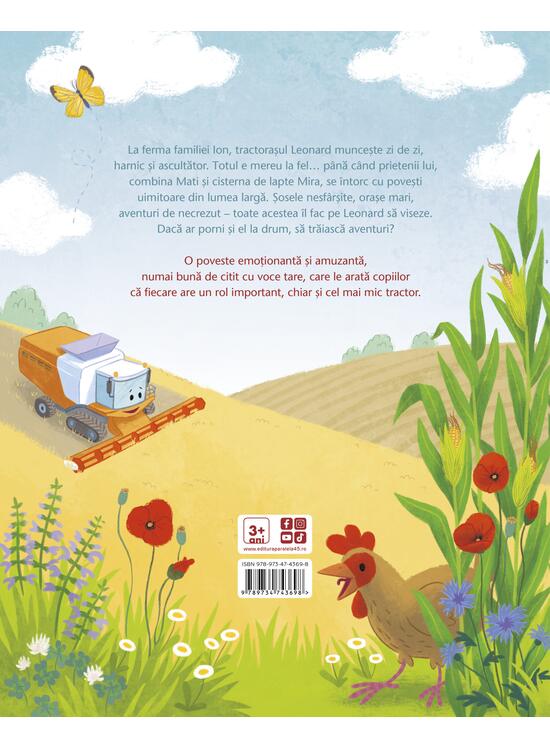 Copertă produs Leonard. Un tractoraș în căutare de aventuri - gallery big 2
