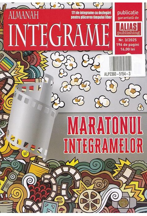 Copertă produs Almanah de integrame - Nr. 3/2025
