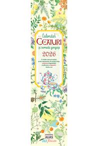 Copertă produs Calendar Ceaiuri și remedii gingașe 2026, format 7x29,5, 28 file