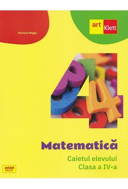 Copertă produs Matematică. Caietul elevului. Clasa a IV-a