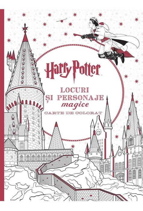 Copertă produs Harry Potter. Locuri și personaje magice