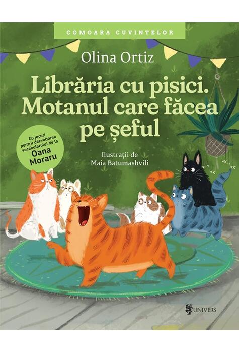 Copertă produs Librăria cu pisici. Motanul care făcea pe șeful
