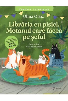 Copertă produs Librăria cu pisici. Motanul care făcea pe șeful