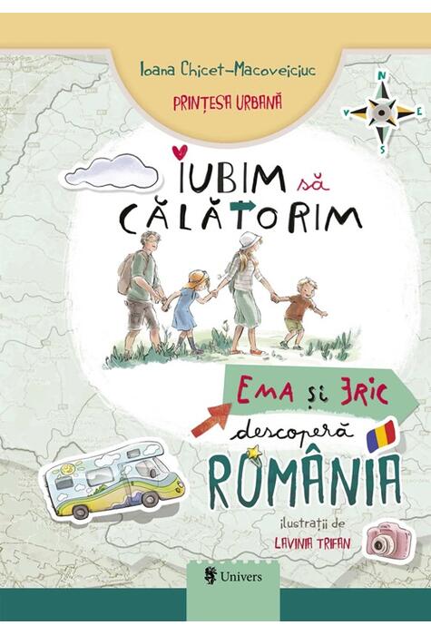 Copertă produs Iubim să călătorim. Ema și Eric descoperă Rom&acirc;nia
