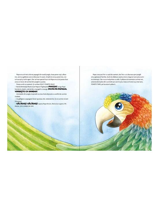 Copertă produs Papagalul care vorbea prea mult - gallery big 2