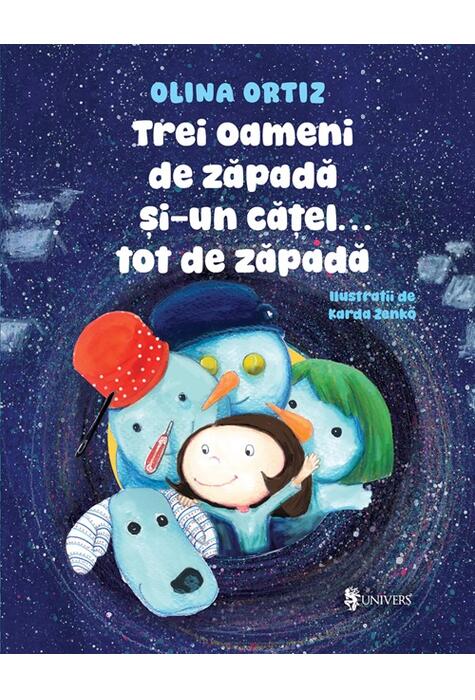 Copertă produs Trei oameni de zăpadă și-un cățel... tot de zăpadă