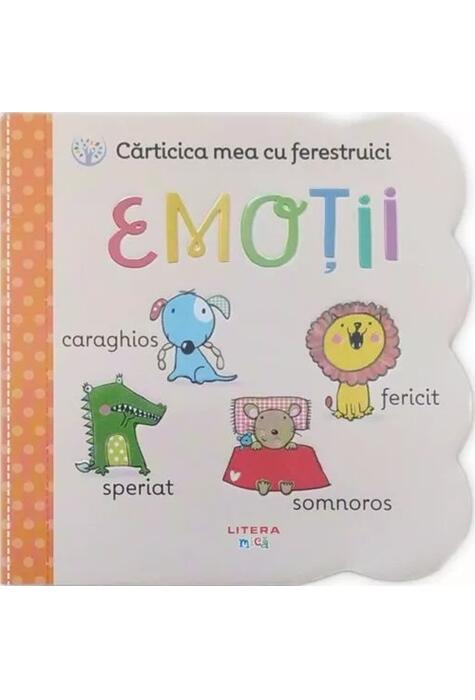 Copertă produs Bebe &icirc;nvață. Cărticica mea cu ferestruici. Emoții