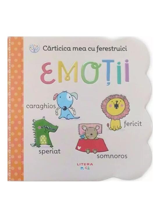 Copertă produs Bebe &icirc;nvață. Cărticica mea cu ferestruici. Emoții - gallery big 1